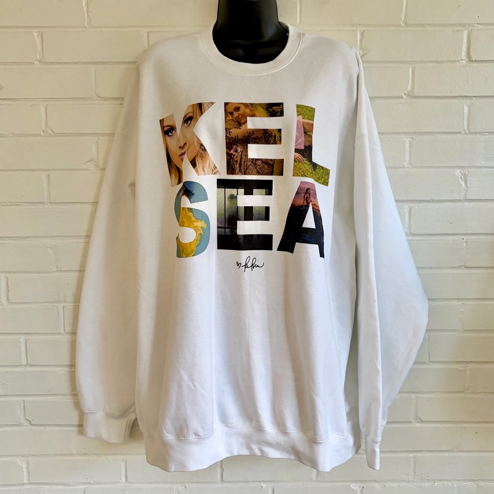 ❌SOLD❌ Kelsea Ballerini Album Cover Crewneck Sweatshirt, SZ XXL NWOT - Picture 2 of 8